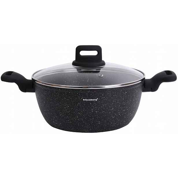 Hrnec s víkem Zapékací Mísa Indukce a plyn 24 cm Premium Klausberg