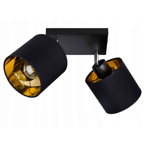 Lampa stropní svítidlo pohyblivý lustr sufiová Abażur zlatá
