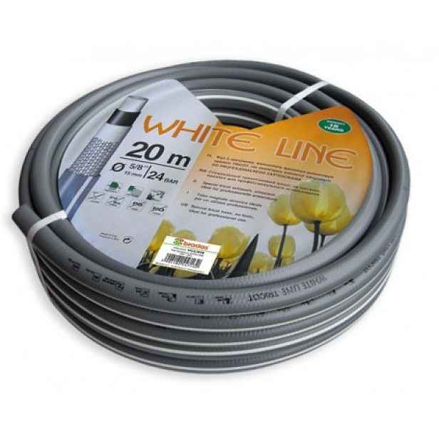 Hadice White Line 1/2 20 M