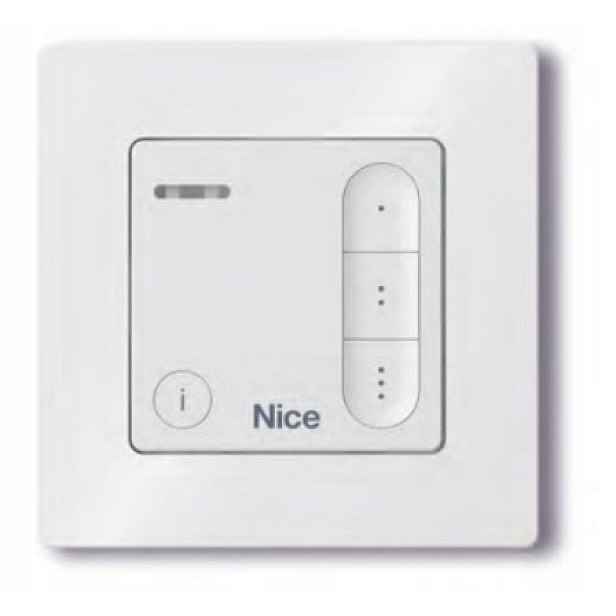 Nástěnný vysílač Nice DOMIW3C 3-kanálový, obousměrný, 433.92 MHz
