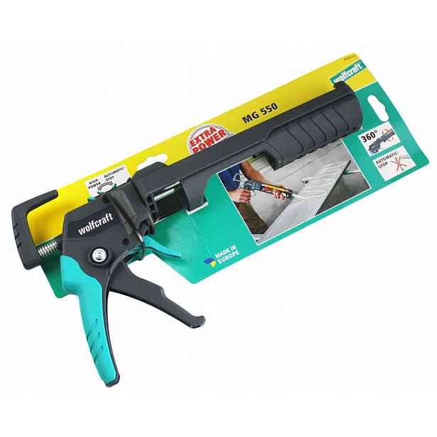 Odšťavňovač na silikonové hmoty pro tuby 310 ml Mg 550 4358000 Wolfcraft