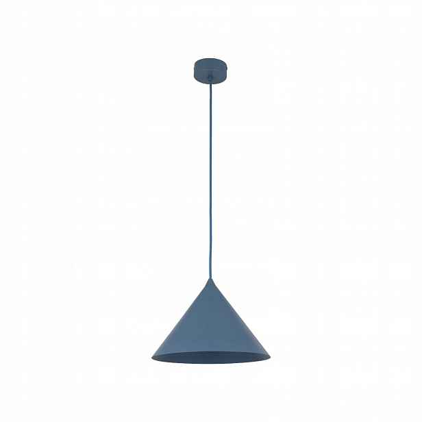 Závěsné Stropní Svítidlo Převis Modrá 15W Ocel Regulovatelná loftová lampa Tk Lighting