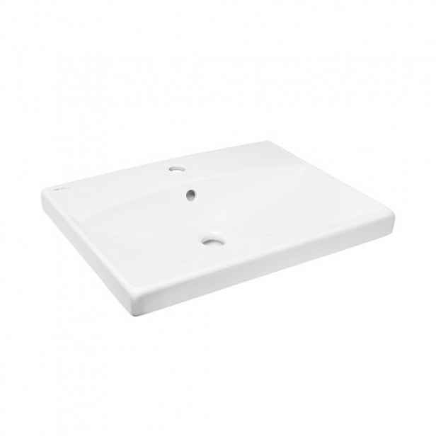 Umyvadlo Swiss Aqua Technologies Brevis 60x45 cm otvor pro baterii uprostřed SATBRE6045S