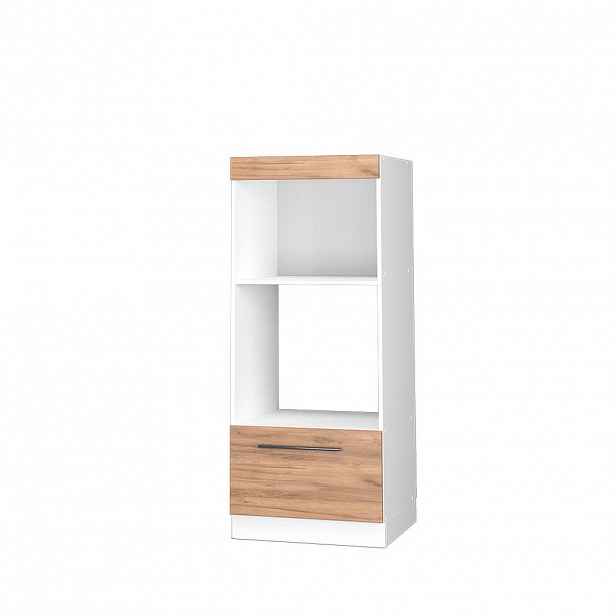 Vicco SKŘÍŇKA NA MIKROVLNNOU TROUBU Fame-Line Zlatý mocný dub 60 cm otevřený