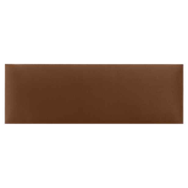 Čalouněný nástěnný panel různé rozměry x šířka 20 cm jantarová obdélník MyBestHome Rozměr: 100x20 cm