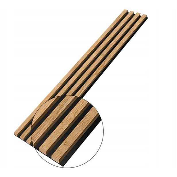 Designový akustický panel Dub Grandson - 18 cm - 4 lamely