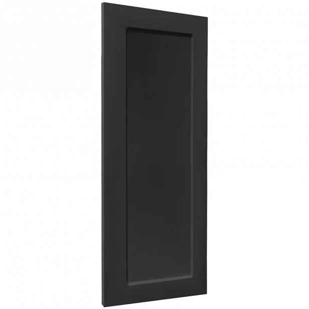 Kuchyňská dvířka Luxeo F15-G45(100) frame černá