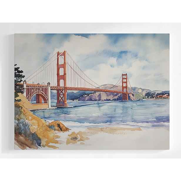 Plakát Most Golden Gate San Francisco Kalifornie 100x75