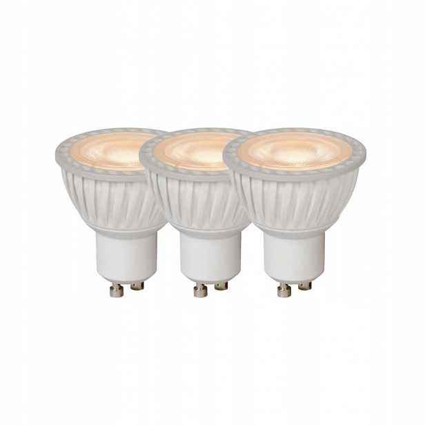 Led žárovka GU10 Led Bulb 5W 3000K stmívatelná 3 ks Lucide