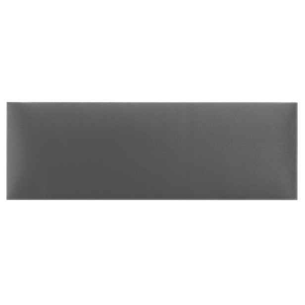 Čalouněný nástěnný panel různé rozměry x šířka 20 cm šedá obdélník MyBestHome Rozměr: 100x20 cm