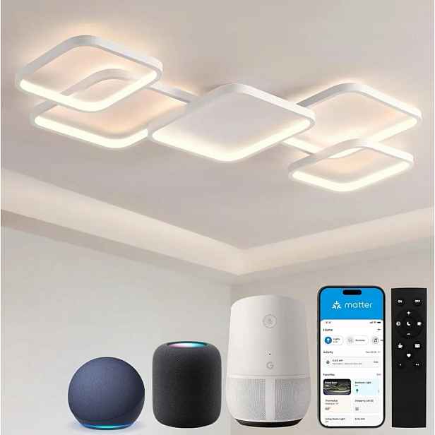 stropní svítidlo Led Bayht 88 × 45 × 5,5 cm