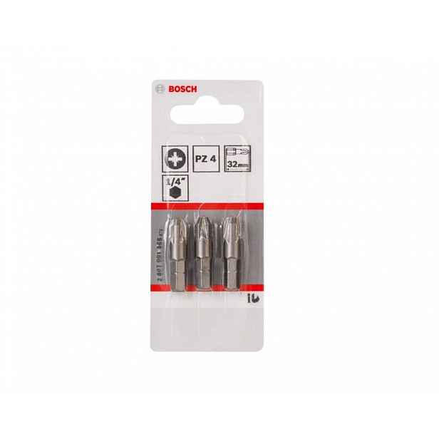 Bosch - Sada bitů PZ4, délka 32 mm, 3 ks 2607001566