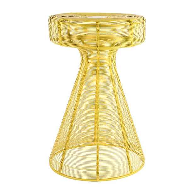 Kovový kulatý odkládací stolek ø 30,5 cm Cuerda Corcho – Leitmotiv