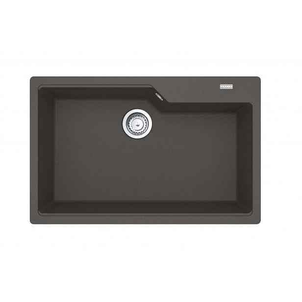 Franke Urban - Fragranitový dřez UBG 610-78, 78x50 cm, šedá břidlice 114.0713.990