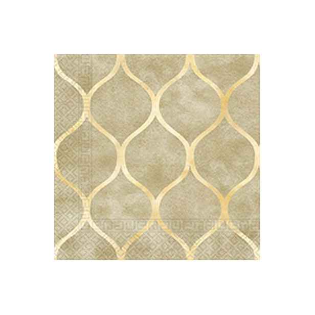 PROCOS Papírové ubrousky 33x33cm 3vrstvé orient 20ks