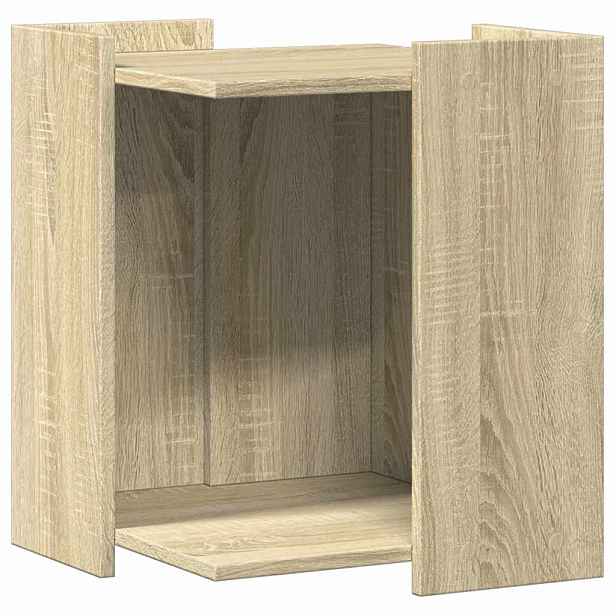 vidaXL Enclosure pro kočičí záchod Dub sonoma 42 x 42 x 51 cm