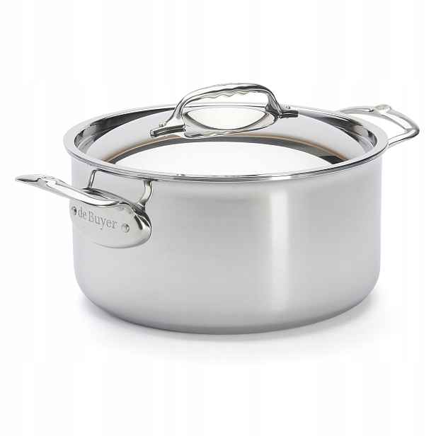 Hrnec vysoký s poklicí prům. 24 cm Affinity De Buyer