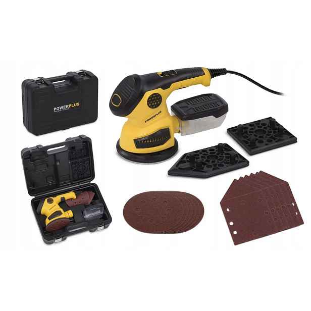 PowerPlus POWX0485 Multifunkční bruska 3v1 260 W