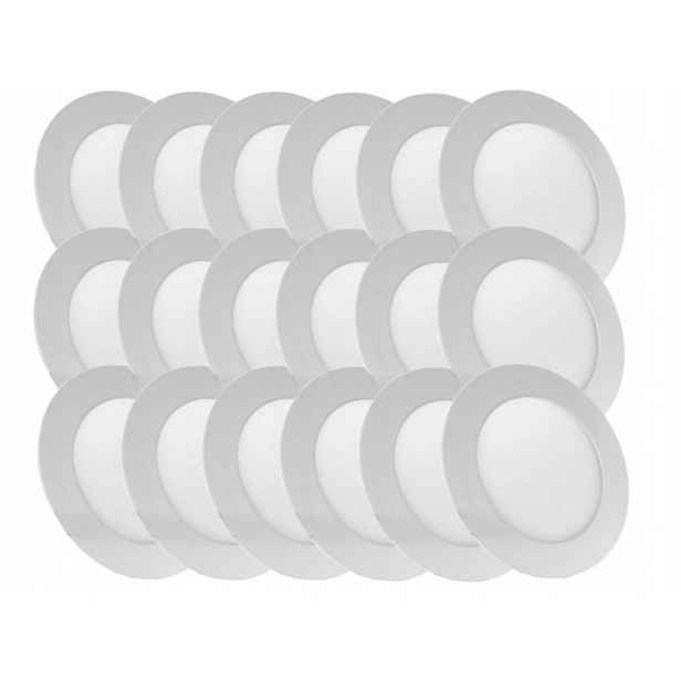 Sada stropního světla Halogen 6W Led Slim 18x