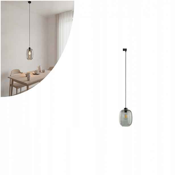 Grafitová závěsná lampa Tracer Elio nad stůl Tk Lighting
