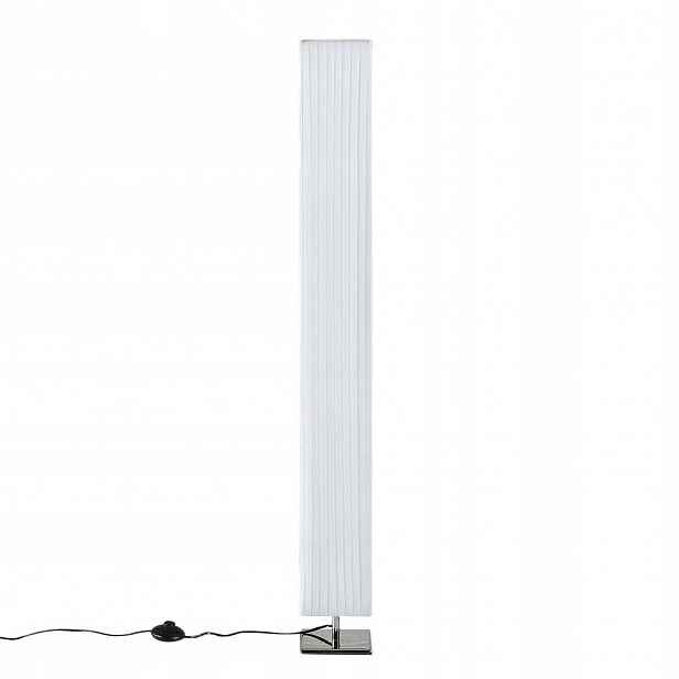 Lindby podlahová lampa Janno A++, bílá/opálová
