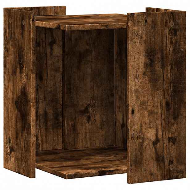vidaXL Enclosure pro kočičí záchod Kouřový dub 42 x 42 x 51 cm