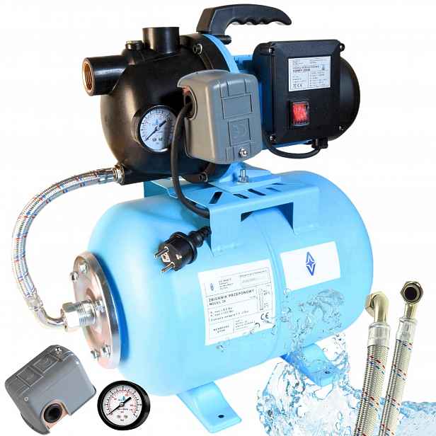 Hydrofor 24L Pumpa Handy Hydroforová 550W 50l/min Do Vody Zahradní Studny