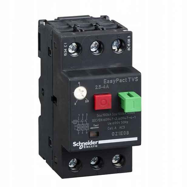 Schneider Electric motorový spínač 3P 2,5-4 A GZ1E08
