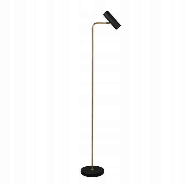 Stojací lampa minimalistická zlatá Trio