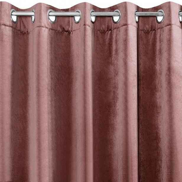 Závěs polozatemňovací Villa 140x250 Velur