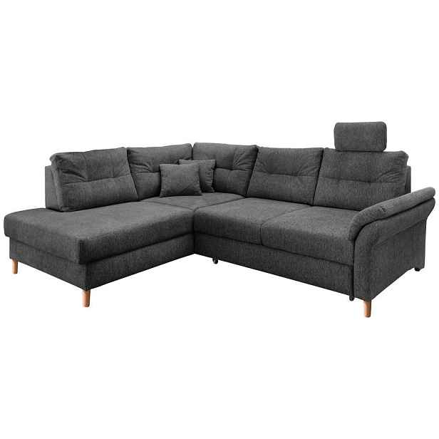 Livetastic ROHOVÁ SEDAČKA, textil, antracitová