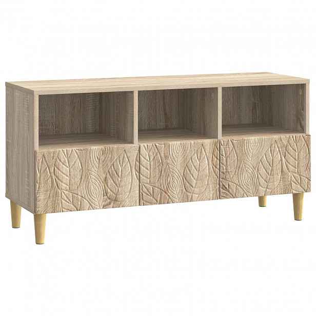 vidaXL Televizní skříň 102 x 34,5 x 50 cm Dub sonoma Kompozitní dřevo