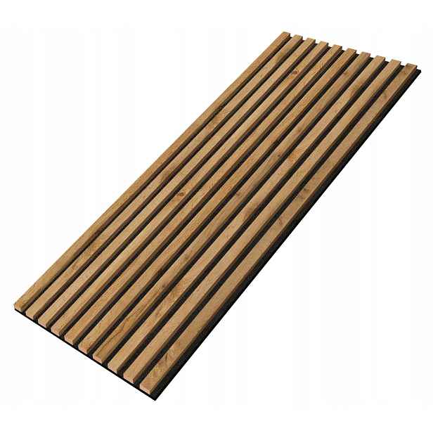 Designový akustický panel Dub Wotan - 46 cm - 10 lamel
