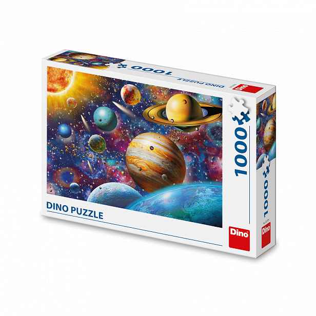 Dino Puzzle Planety 1000 dílků