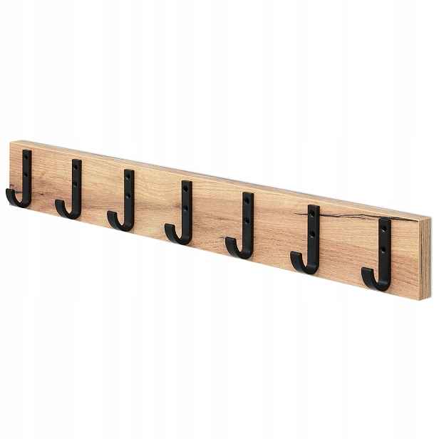 Dřevěné věšáky, nástěnný věšák do předsíně na oblečení, bundy, zeď