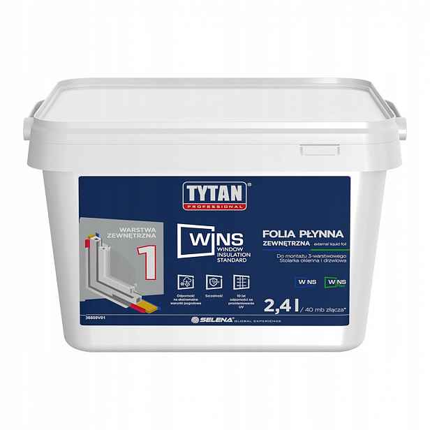 Fólie Tekutá Titan Wins vnější 2,4L Bílá, bílá