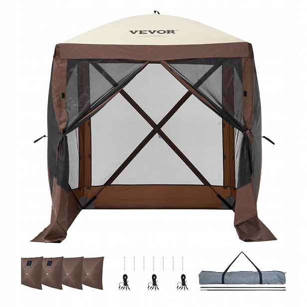 Stan 1.8 x 1.8 m se 4 stěnami moskytiéra, rychlá montáž