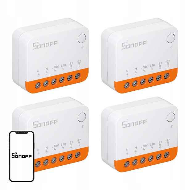 Přepínač Sonoff MINIR4 (Extreme) 4Pak