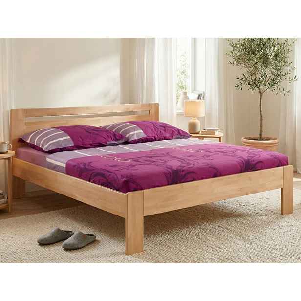 Postel Astrid 180x200 cm, přírodní buk