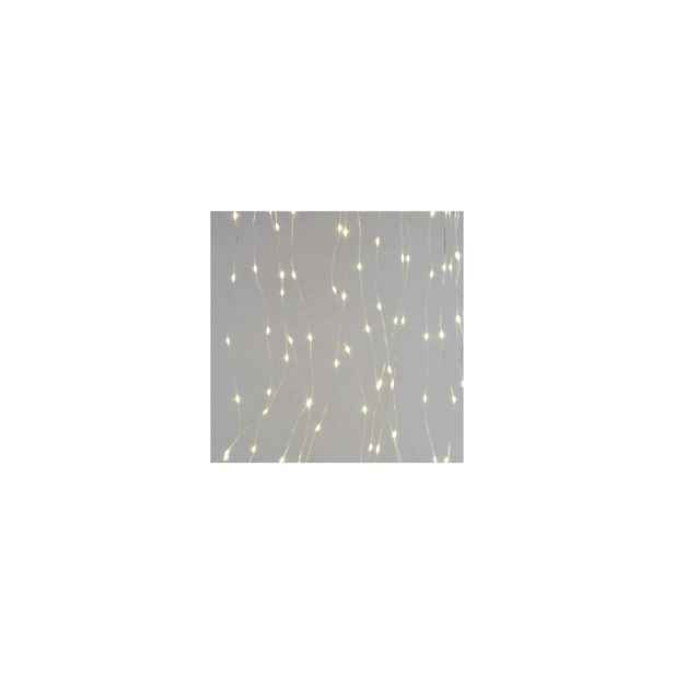 Světelný závěs 400LED světýlka 2,9 x 2 m teplá bílá 8 programů IP44 Emos