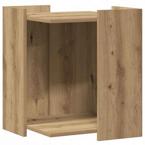 vidaXL Enclosure pro kočičí záchod Dub artisan 42 x 42 x 51 cm