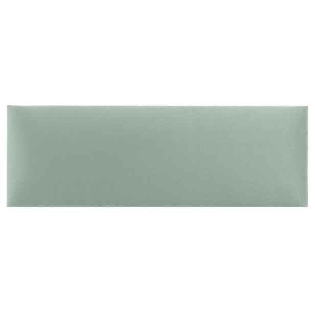 Čalouněný nástěnný panel různé rozměry x šířka 20 cm mátová obdélník MyBestHome Rozměr: 60x20 cm