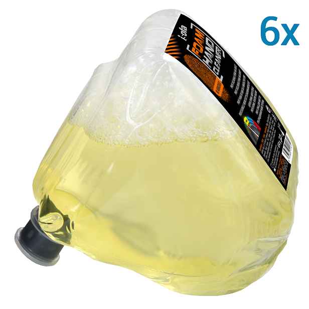 ISOFA FOAM Profi dílenská pěna na ruce 6 x 650g, TEAM náhradní náplň (oranžová)