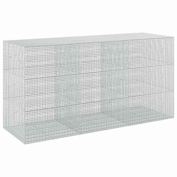 vidaXL Gabion s drátem 5 mm a síťkou 5x2,5 cm 300x100x150 cm