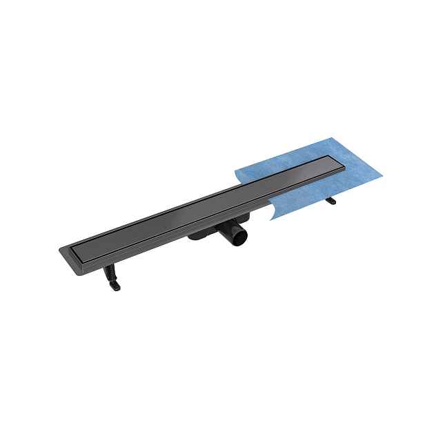 BESCO Olsen Spa  VIRGO ZLOL70VGR - Odtokový žlab 70 cm VIRGO DUO GRAFIT