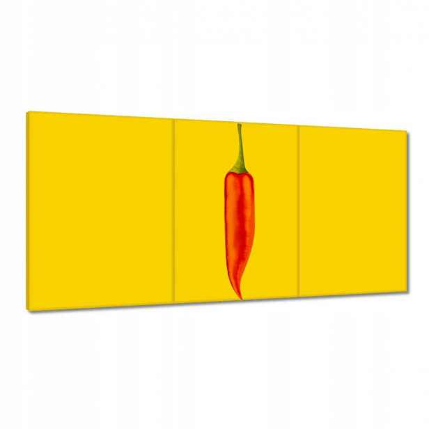 Obrazy 120x60 Červená chilli paprička