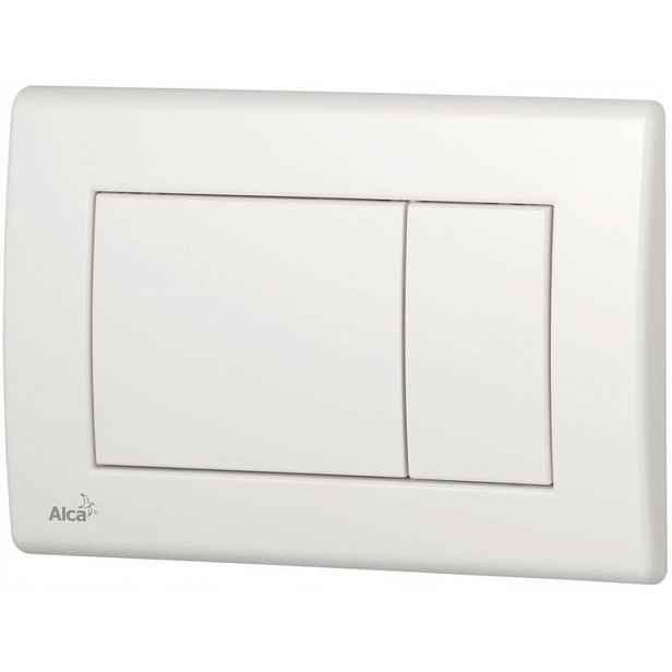 AlcaPLAST Tlačítko splachovače Wc bílé M270 Delfin
