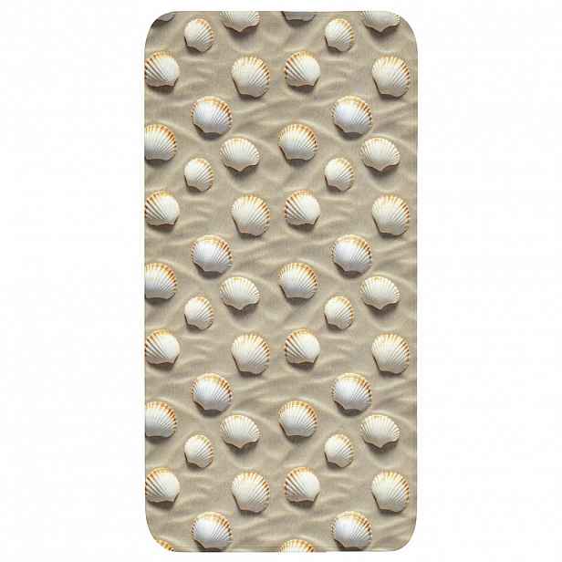 OnlyWow KOUPELNOVÁ PŘEDLOŽKA Mušle - Písek - Námořní 60x120 cm