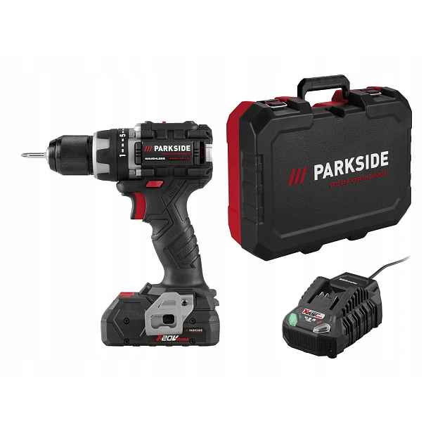 Parkside Performance aku vrtačka 20V Pabsp 20 Li C4 60Nm (bez akumulátoru)