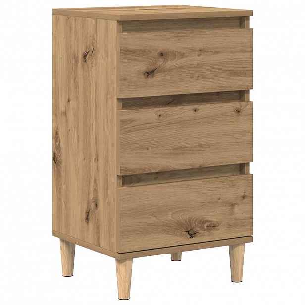 vidaXL Noční skříňka Artisanový dub 40 x 35 x 70 cm Kompozitní dřevo